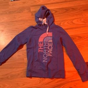 Blue north face hoodie woman’s extra small I will bundle and take offers